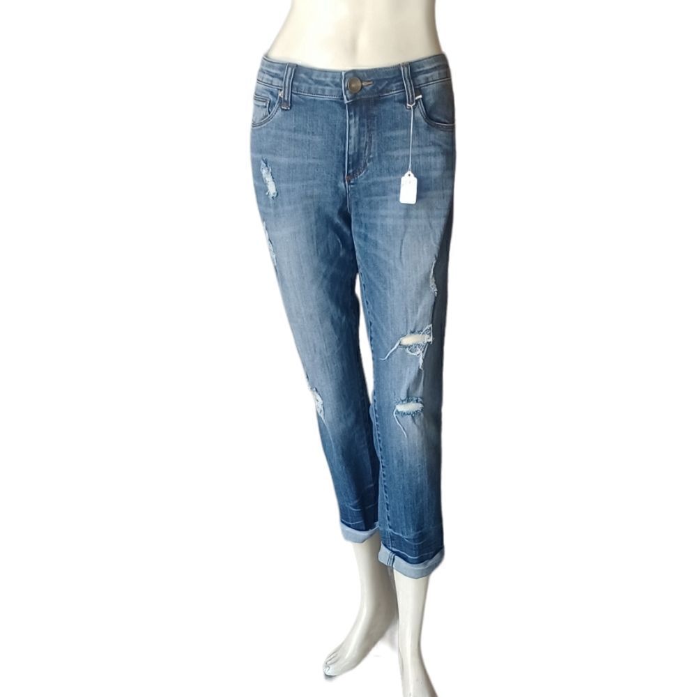 654340..Kut from the Kloth Straight leg Jeans Size 8, W30" 26"Inseam 9"Rise - Picture 1 of 5